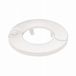 Chief Chief Decorative Ring, 1.9 Inch ID, CMS/CPA Fixed/Inner Adjustable Column – White