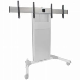 Chief Chief Fusion® Dual Display Conversion Kit for Extra-Large Stands and Carts (Silver)