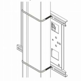 Chief Chief Square 8" x 6" U-Bolt Set