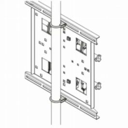 Chief Chief Square 8" x 6" U-Bolt Set