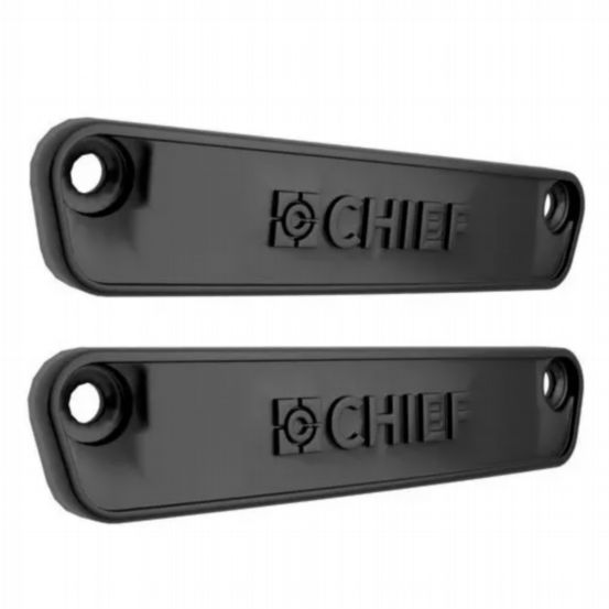 Chief Fusion® Horizontal Row End Caps (Set of 2)