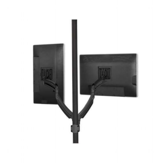  Kontour™ K1 Series Dual Display Pole Mnt - Black