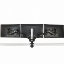 Chief Chief KX Low-Profile Triple Monitor Arms – Column Desk Mount – Black