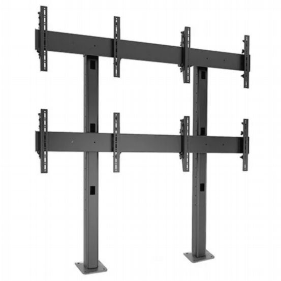 Chief Fusion® 2 x 2 Micro-Adjustable Large Bolt-Down Freestanding Video Wall