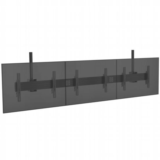 Chief Fusion® Large Ceiling 3x1 Modular Menu Board Mount