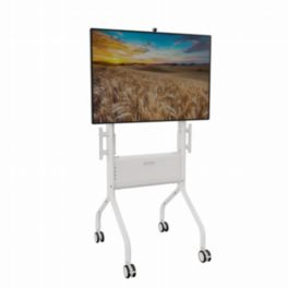 Chief Chief Voyager Large Manual Height Adjustable AV Cart – White