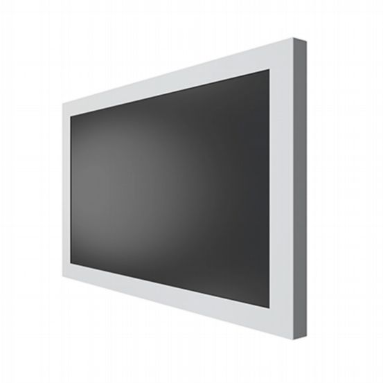 Chief Impact™ On-Wall Kiosk – Landscape 55 Inch White