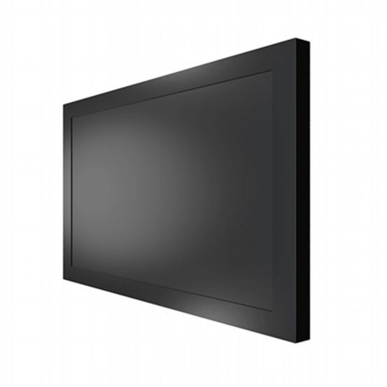 Chief Impact™ On-Wall Kiosk – Landscape 75 Inch Black