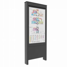 Chief Chief Impact™ 55" Outdoor Portrait Kiosk – LG XE4F-M Series