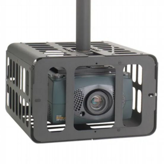 Chief Small Projector Security Cage – White