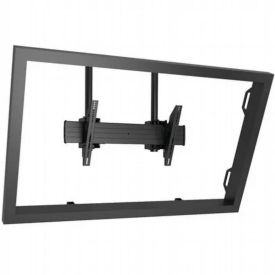 Chief Fusion® Extra-Large Dual Pole Flat Panel Ceiling Mount