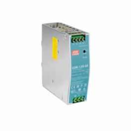 Cleerline Technology Industrial power supply 120W, AC 88-132VAC /176-264VAC, DC 48V output 2.5A, DIN rail mountable