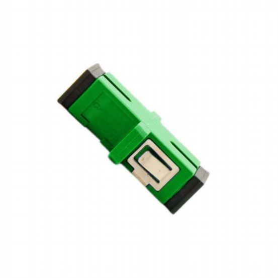 SC/APC Single-mode Duplex Adapter (Green)