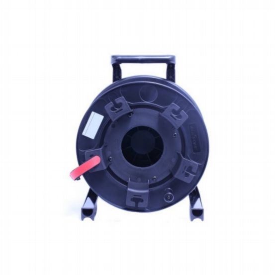 XLarge portable cable reel with casters.