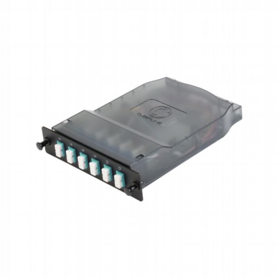 Rack Mount Enclosure - 2 RU 6 Termination Panel - Fibre Distribution