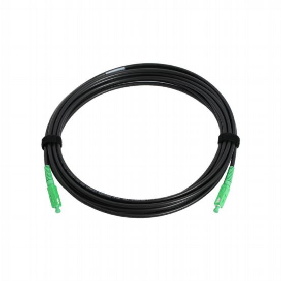 Simplex Rugged Drop Cable, SC/APC-SC/APC, OS2, 4.8 mm Riser I/O, 30.4 m / 100 ft