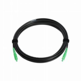 Cleerline Technology Simplex Rugged Drop Cable, SC/APC-SC/APC, OS2, 4.8 mm Riser I/O, 38.1 m / 125 ft
