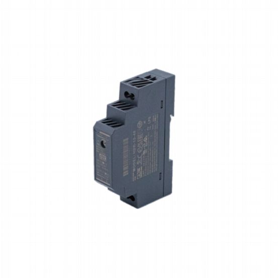 Industrial power supply 15W, AC 85-264V input, DC 48V output 0.32A, DIN rail mountable