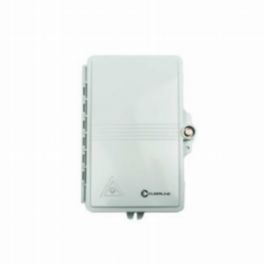 Cleerline Technology Outdoor Fiber Optic Plastic Enclosure, Empty (Holds 2 SC Simplex or 2 LC Duplex Adapters)