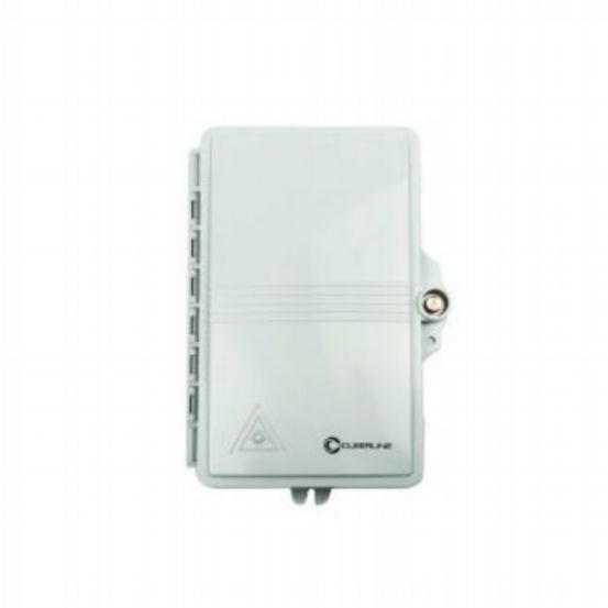 Outdoor Fiber Optic Plastic Enclosure, Empty (Holds 2 SC Simplex or 2 LC Duplex Adapters)