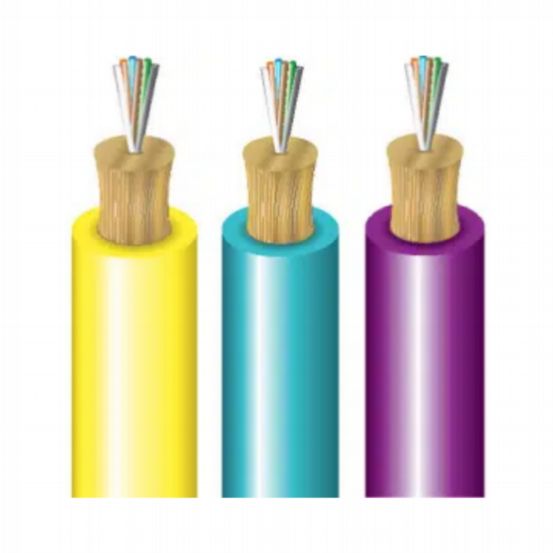 6 Strand BendSafe® Armored Direct Burial Distribution TB, PE/OSP/Burial, 50/125, OM3