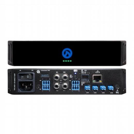LEA CONNECT CS124 Networkable 4-Channel Half Rack Amplifier
