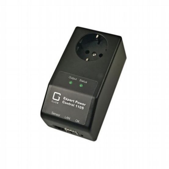 GUDE 1105-1 Switched & Metered LAN Power Socket - Type F