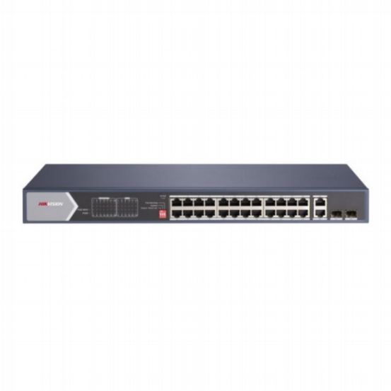 DS-3E0528HP-E - 24Port 4Hi-PoE Gbit Switch