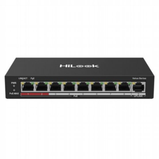 NS-0109P-60(B) - Hilook 8 Port PoE Switch