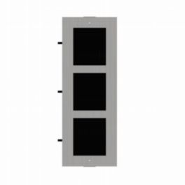 Hikvision CCTV DS-KD-ACF3/S - 3 Gang S/Steel Flush Mount