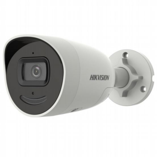 Hikvision DS-2CD2046G2-IU/SL 4MP AcuSense Mini Bullet Camera with Strobe & Audio Alarm