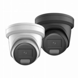 Hikvision CCTV Hikvision DS-2CD2347G2-LSU/SL(4mm)(C) 4MP ColorVu Turret Camera with Strobe & Audio Alarm