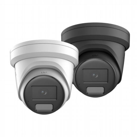 Hikvision DS-2CD2347G2-LSU/SL(4mm)(C) 4MP ColorVu Turret Camera with Strobe & Audio Alarm