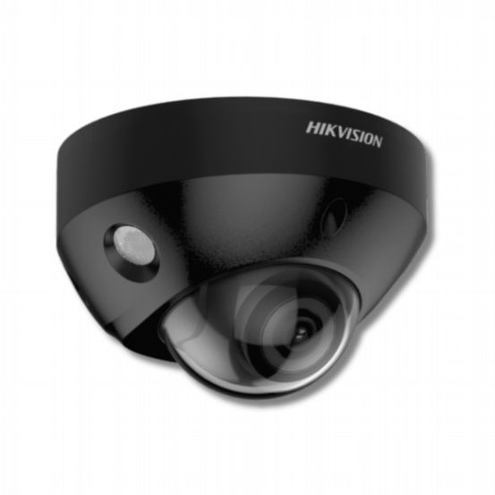 Hikvision DS-2CD2546G2-IS(2.8mm)(C)(Black) 4MP AcuSense Fixed Mini Dome Network Camera