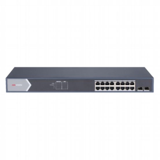 DS-3E1518P-SI - 16 Giga PoE, 2 SFP
