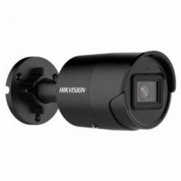 Hikvision CCTV Hikvision DS-2CD2046G2-IU(2.8mm)(C)(BLACK) 4 MP AcuSense Fixed Mini Bullet Network Camera