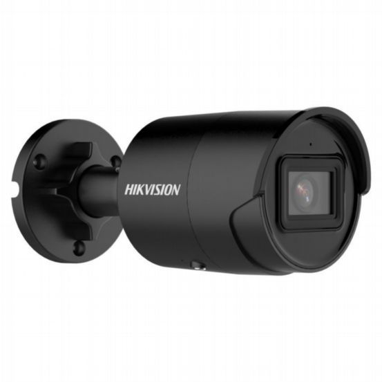 Hikvision DS-2CD2046G2-IU(2.8mm)(C)(BLACK) 4 MP AcuSense Fixed Mini Bullet Network Camera