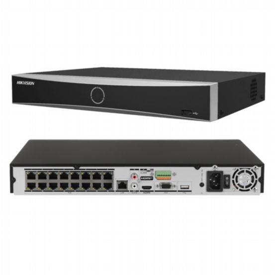 DS-7616NXI-K2/16P-4TB - 16 Ch 16 PoE 2SATA