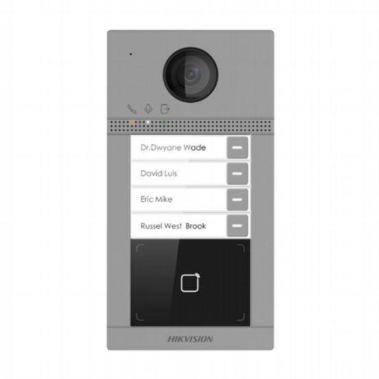 DS-KV8413-WME1(C) - 4 Buttons Metal Villa