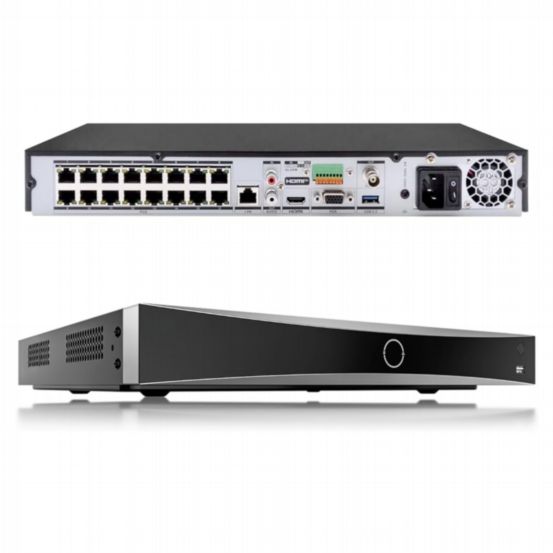 Hikvision DS-7616NXI-I2/16P/S(E) 16-Ch 1U 16 PoE AcuSense 4K NVR