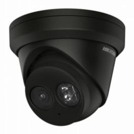 Hikvision CCTV Hikvision DS-2CD2383G2-IU(2.8mm)(BLACK) 8MP AcuSense Fixed Turret Network Camera