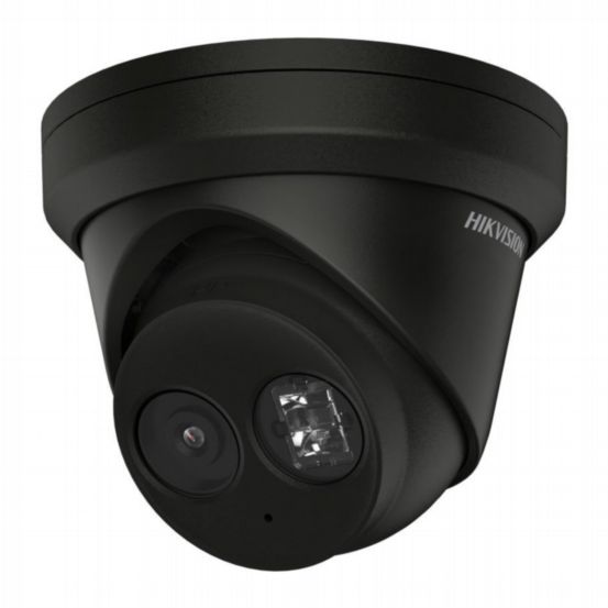 Hikvision DS-2CD2383G2-IU(2.8mm)(BLACK) 8MP AcuSense Fixed Turret Network Camera