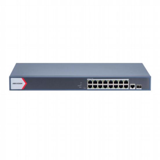 DS-3E1518P-EI - 16 Port Gigabit PoE Switch
