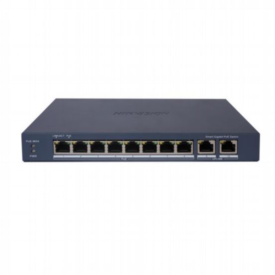 DS-3E1510P-EI - 8 Port Gigabit PoE Switch