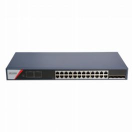 Hikvision CCTV DS-3E1528P-SI-24P4F - Smart 24 poe switch