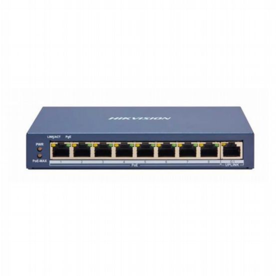 DS-3E1309P-EI(B) - 8Port 100Mbps Smart PoE