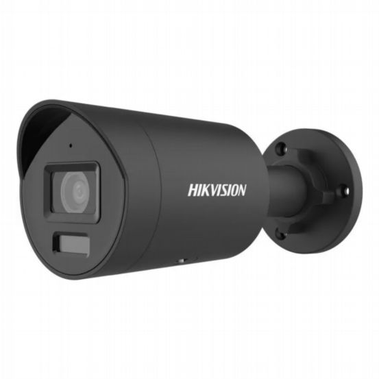 Hikvision DS-2CD2047G2H-LIU 4MP ColorVu Smart Hybrid Light Mini Bullet Camera – Black