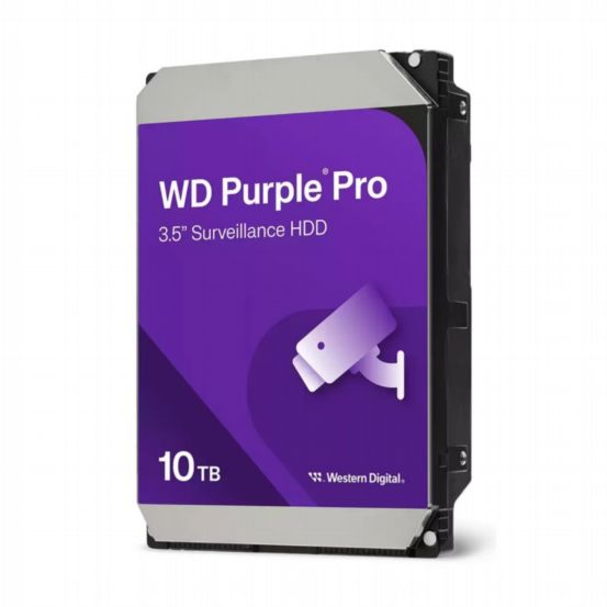 Hikvision WD102PURP WD Purple Pro Video Analytics Hard Drive - 10TB