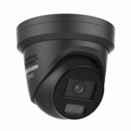 Hikvision CCTV Hikvision DS-2CD2347G3-LIS2UY/SL(2.8mm)O-STD/BLACK 4MP ColorVu Smart Hybrid Light Turret Camera – Black