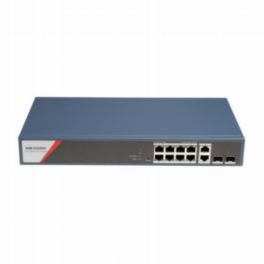 Hikvision CCTV DS-3E1512HP-SI-8P2T2F - Man'd 8Port Switch